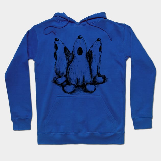 Howling Dogs Hoodie by schlag.art